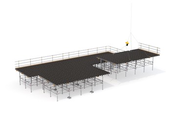 Large Modular Flying Tableform VR-L Table