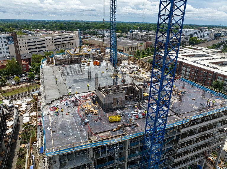 Up and Coming Apartment Complex in the city of Charlotte