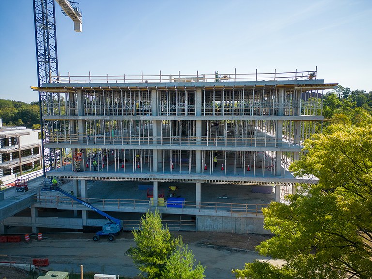 Groundbreaking parking garage in Columbia, MD