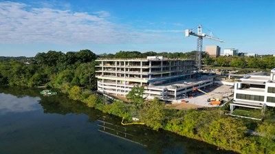 Groundbreaking parking garage in Columbia, MD