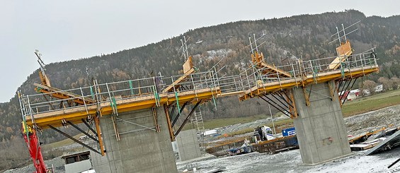 Vollselvbru, Stjørdal, Norge