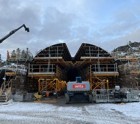 Bjønnås and Grenland tunnel, new E18 motorway Langangen - Rugtvedt