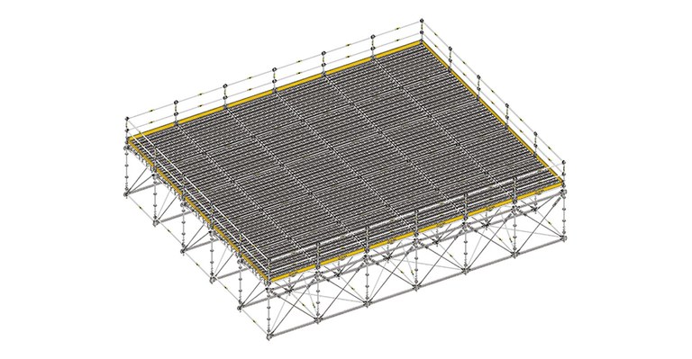 BRIO Truss: large working areas.