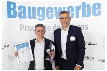 Our innovative ONADEK slab formwork wins Baugewerbe Product of the Year Award in Germany
