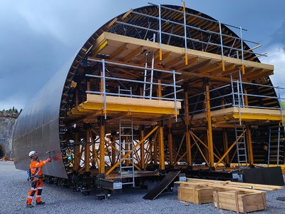 Two new cut-and-cover tunnels on the E18 motorway in Norway