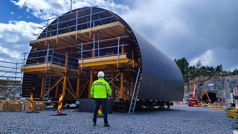 Two new cut-and-cover tunnels on the E18 motorway in Norway