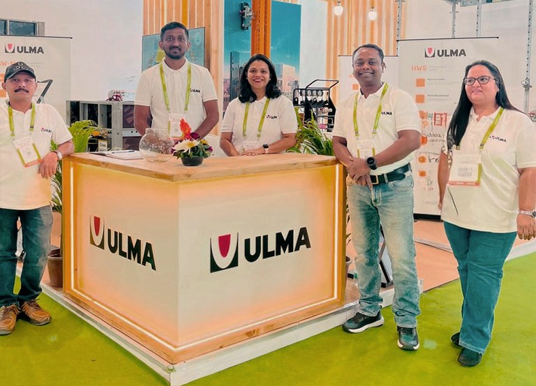 Sachin Jadhav, Dhaval Panchal, Pritee Sawant, Sudarshan Aras and Ritu Sharma from ULMA.