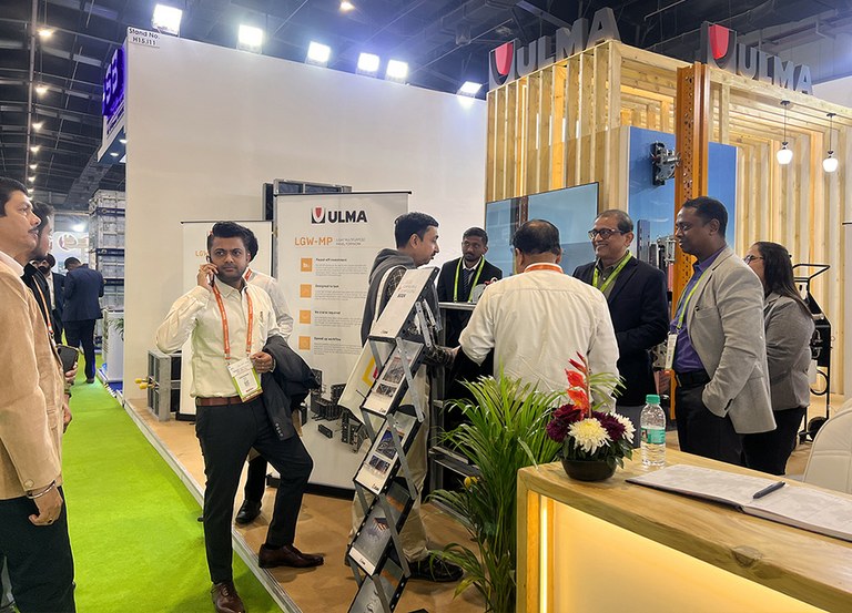 ULMA's solutions generate great interest at Bauma Conexpo India