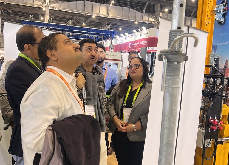 Las soluciones de ULMA suscitan un gran interés en Bauma Conexpo India